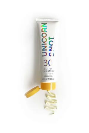 Unicorn Snot Gold Glitter Sunscreen